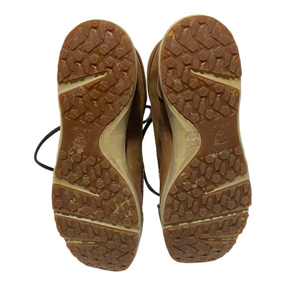 Ariat Spitfire Moc Toe 8.5 EEE Chukka Shoes Brown Leather 10038479 Waterproof - Picture 6 of 10